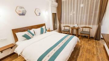 Habitación doble superior | Escritorio, cortinas opacas, sistema de insonorización y wifi gratis
