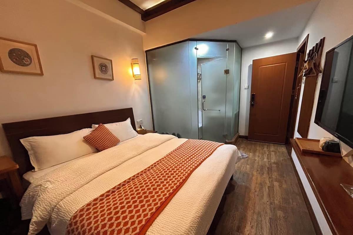 ห้องซูพีเรียดับเบิล | โต๊ะทำงาน, ผ้าม่านกันแสง, ห้องเก็บเสียง, Wi-Fi ฟรี