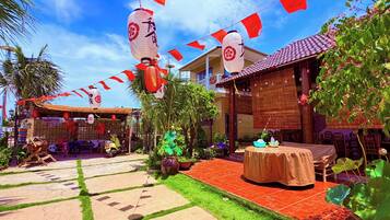 Restauration en plein air