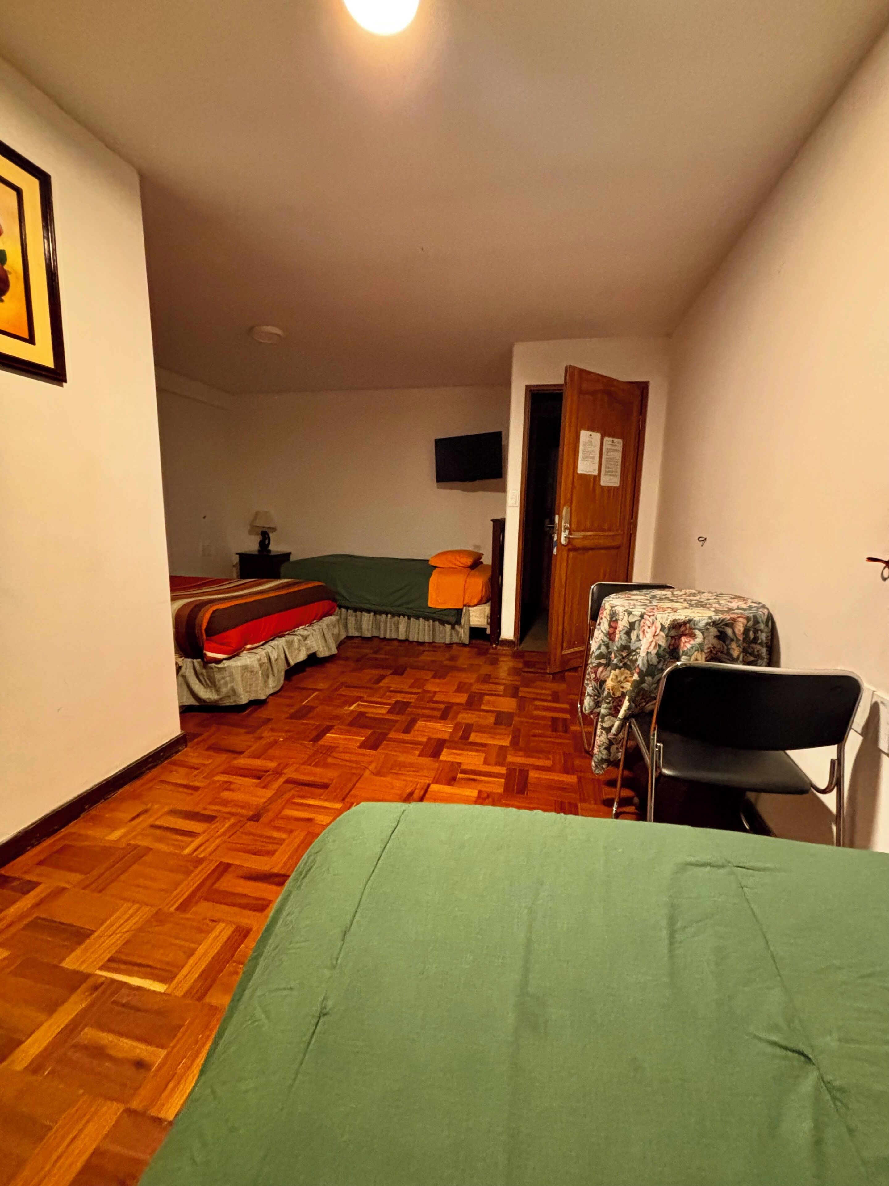 Quadruple Room, City View | Desk, laptop workspace, free WiFi