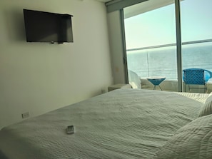 1 bedroom, WiFi, bed sheets - Luxury beachfront apartment in the exclusive Palmetto Eliptic in Cartagena (Cartagena de Indias)