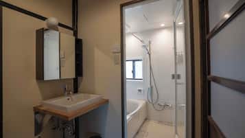 Towels, soap, toilet paper