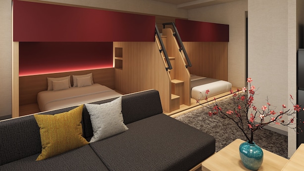 Superior Room, Non Smoking (6 Beds, Bunk Style) | Peti besi dalam bilik, Wi-fi percuma, cadar katil 