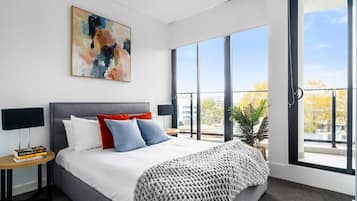 Apartment, 2 Bedrooms, Balcony, City View | Iron/ironing board, free WiFi