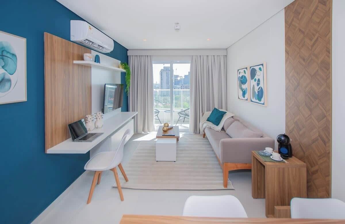 Apartment, City View | Living area