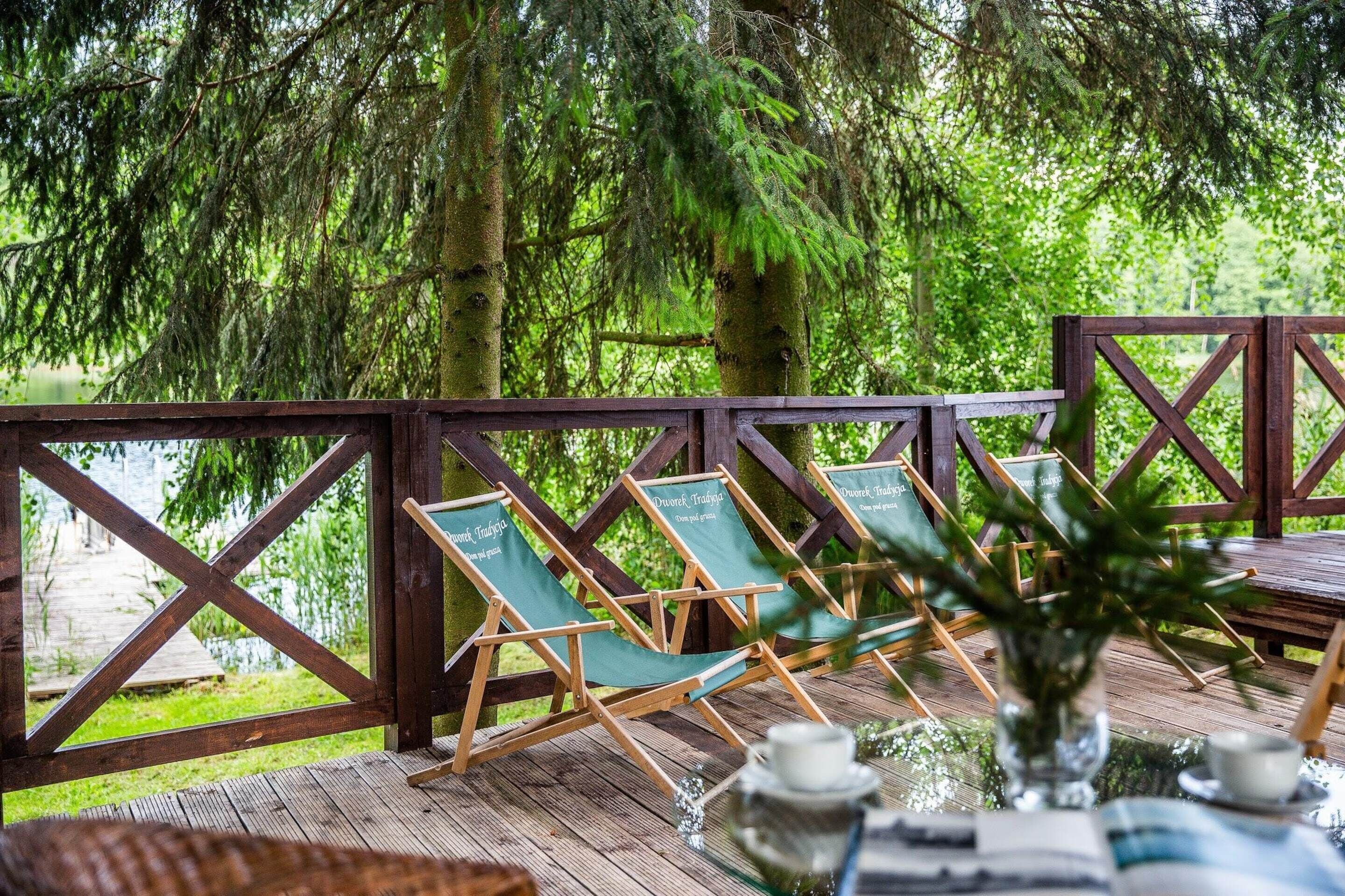 Ferienhaus | Balkon