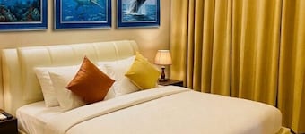 Maldives:Charming 5-bedroom lodge with AC in beautiful Fenfushi