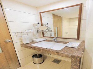Shower, free toiletries, towels, soap - Palette Hotel Surya Vadodara (Vadodara)