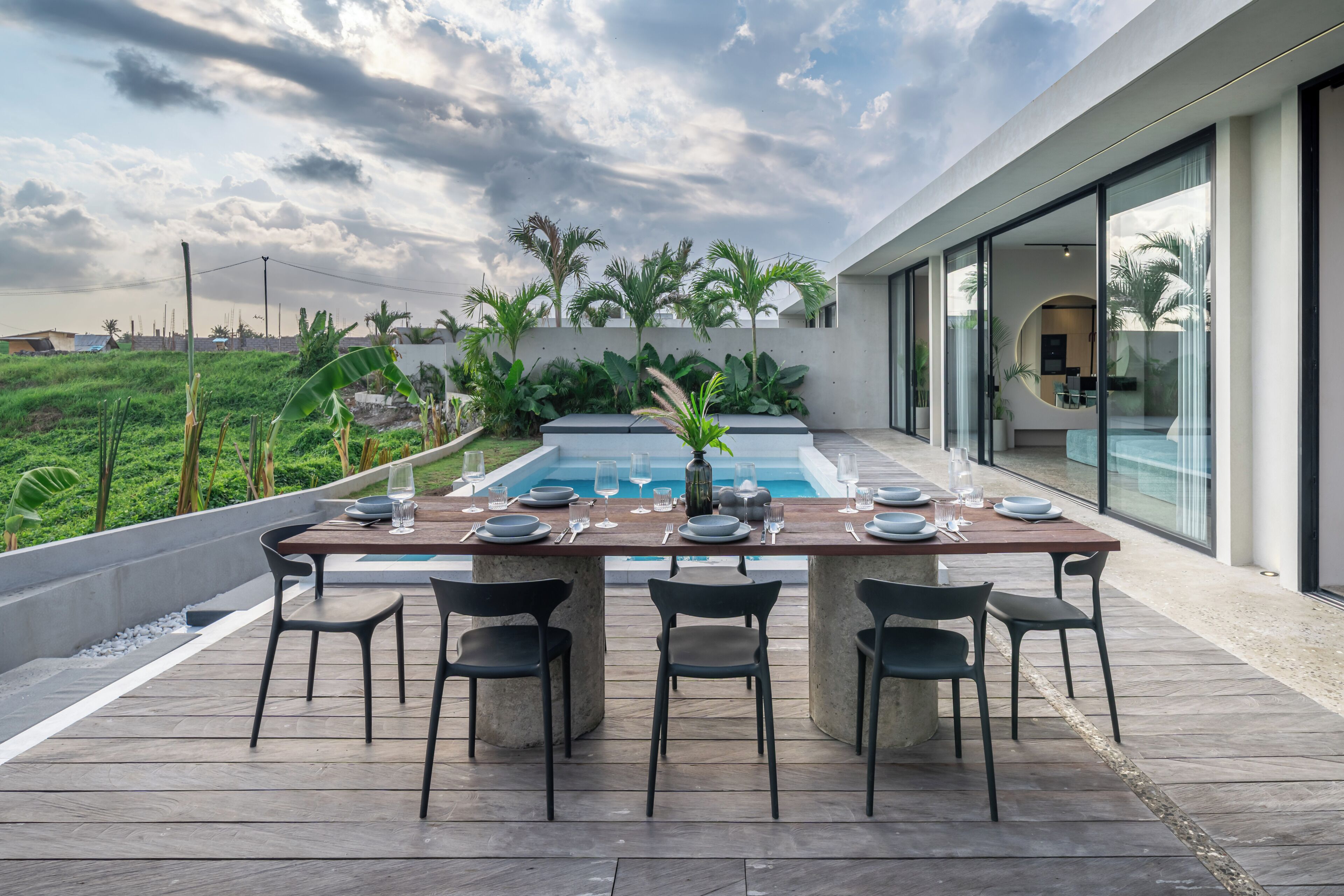 Villa familiar, 3 habitaciones, alberca privada | Terraza o patio