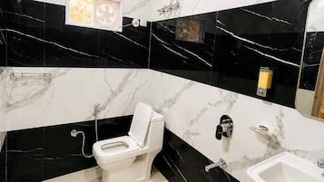 Standard Room, Mountain View | Bathroom | Towels, soap