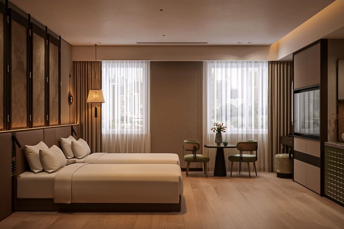 Executive Double or Twin Room | Premium bedding, down comforters, minibar, in-room safe