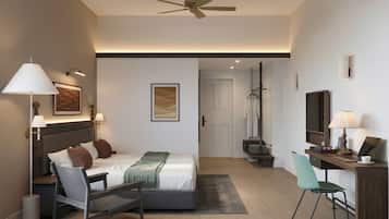 Deluxe Room | In-room safe, desk, laptop workspace, blackout curtains