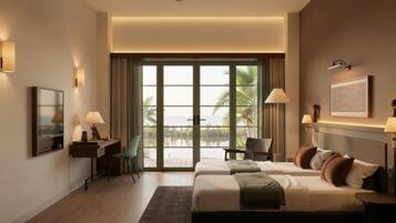 Deluxe Room | In-room safe, desk, laptop workspace, blackout curtains