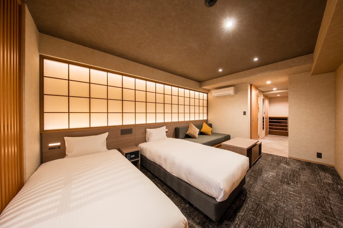 ห้องสไตล์ญี่ปุ่น, ปลอดบุหรี่ (Moderate 3 Beds) | ตู้นิรภัยในห้องพัก, Wi-Fi ฟรี