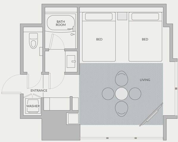 Floor plan - FAV LUX Asahikawa (Asahikawa)