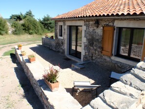 Terrace/patio - Domaine de Jassevove (Millau)