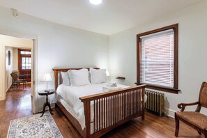 2 bedrooms, iron/ironing board, travel crib, WiFi