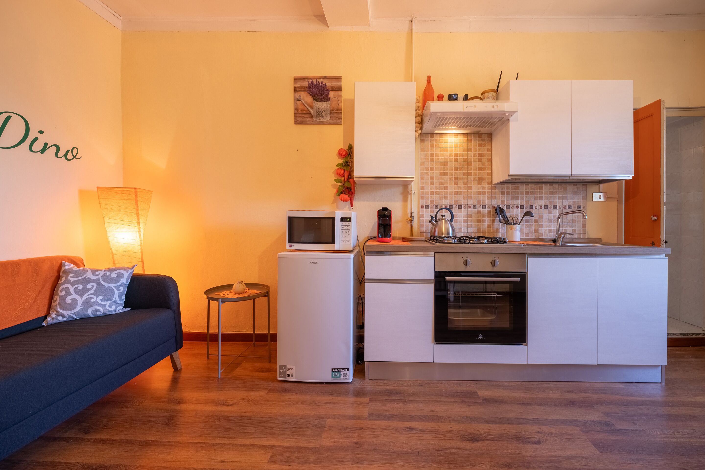 Apartamento, 1 habitación, vistas al lago | Cocina privada | Máquina de café espresso, cafetera o tetera y hervidor eléctrico