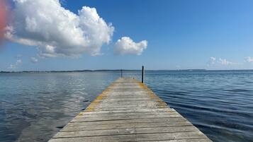 Beach nearby, white sand