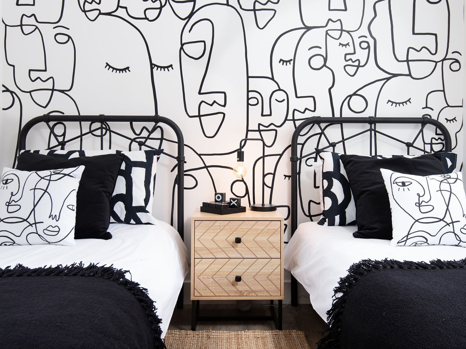 3 habitaciones, wifi gratis y decoración personalizada 
