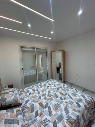 Lovely 1-bedroom apartment with AC in peaceful Hammam Sousse