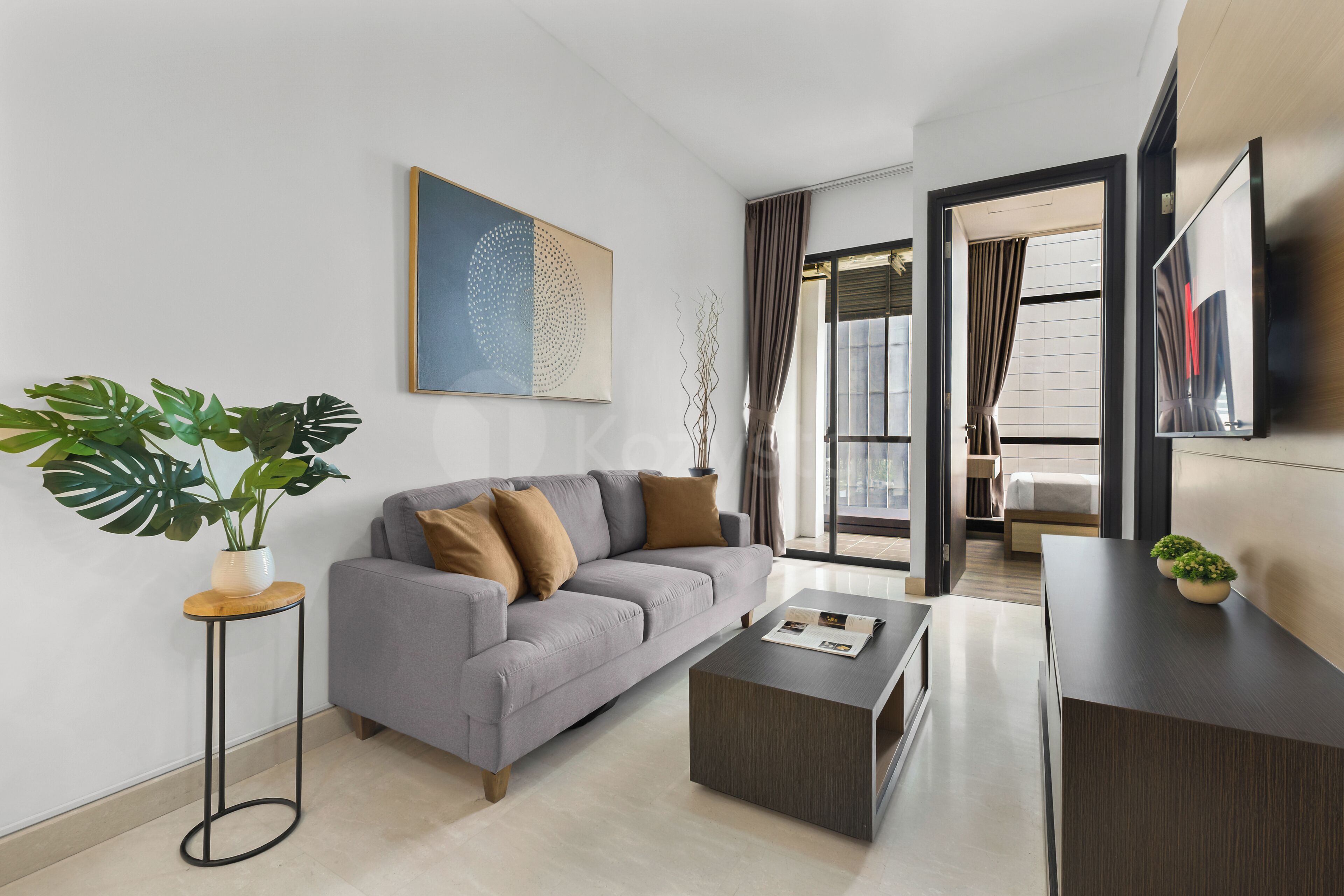 Apartment, 3 Bedrooms, Balcony, City View | View from room