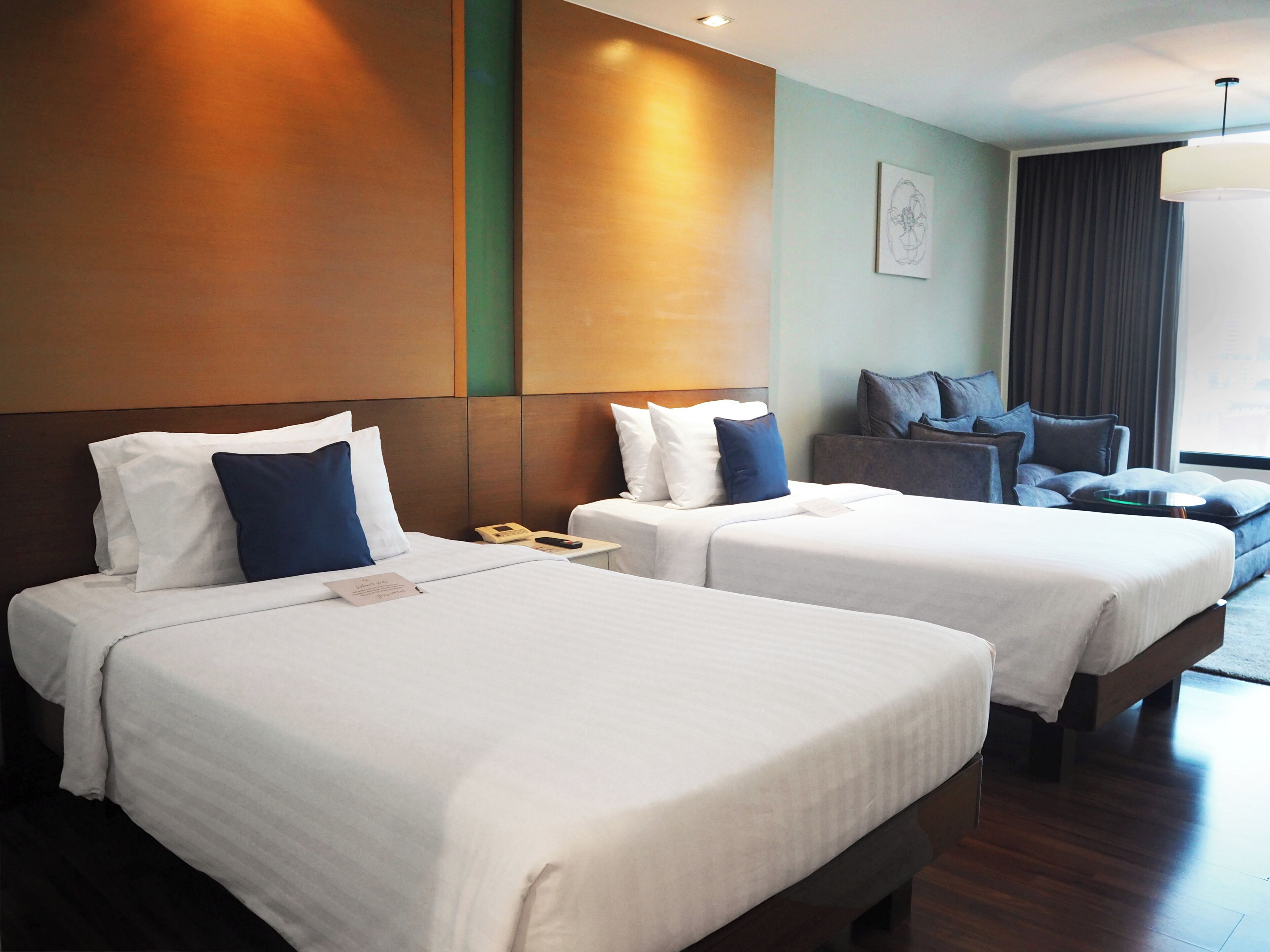 Wifi gratis y ropa de cama 