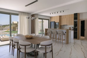 Dining - Pyxis Villa, Family Friendly with Heated Pool (Perama)