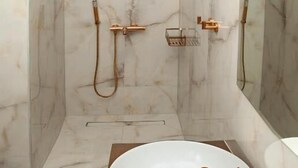 Bathroom - Erofli Hotel, Classic Double Room w/ Mountain View (Portaria)