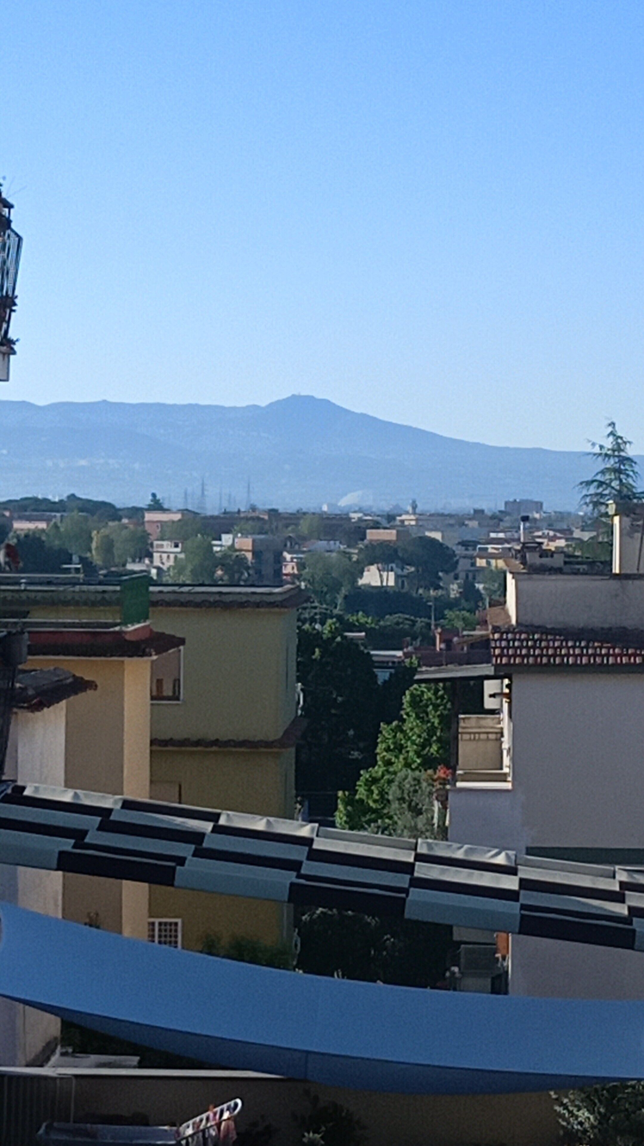 Blick von der Unterkunft