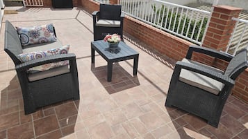 Apartment, 3 Schlafzimmer, Raucher, Balkon | Balkon