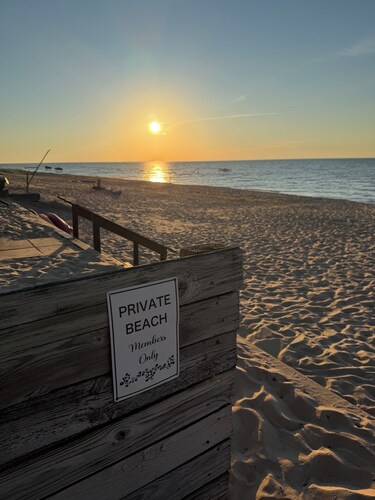 NEW listing! Villa Azzurra: 6BR Lake Huron Retreat, 1-Min Walk to Private Beach