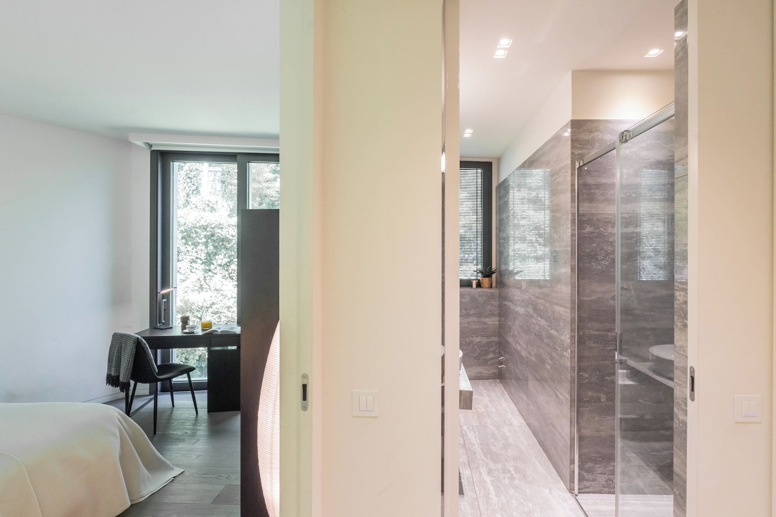 شقة (2 Bedrooms) | 2 عدّة غرف نوم ومكواة/لوح كي وأسرّة أطفال/رضّع وملاءات أسرّة