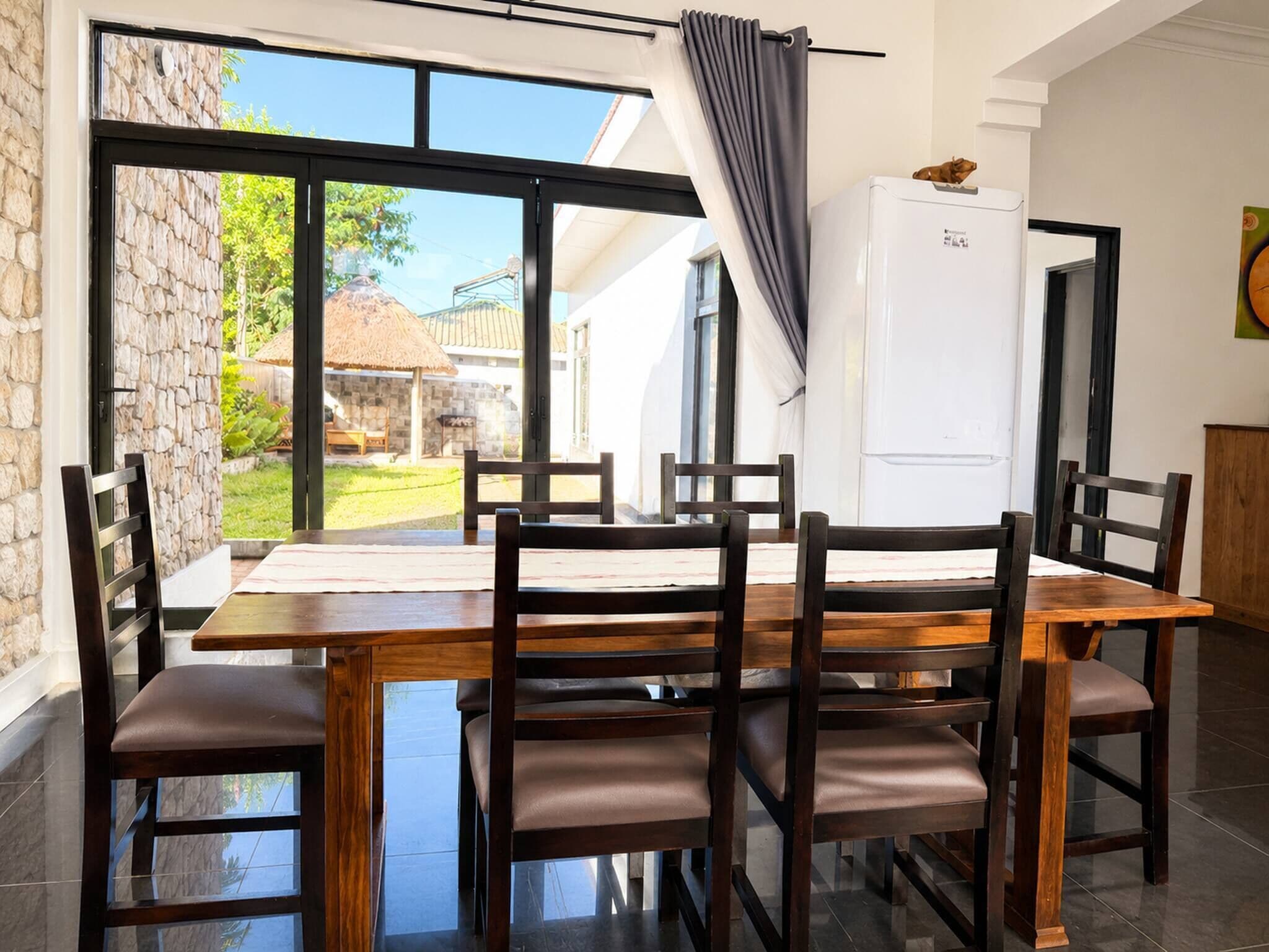 Ferienhaus, 3 Schlafzimmer, barrierefrei, Raucher | Esszimmer