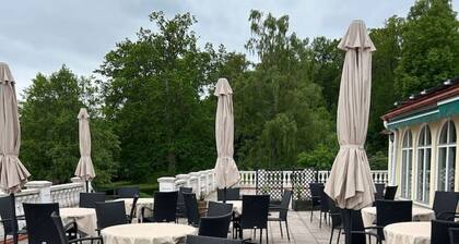 Mockelsnas Manor Lakeview Queen Room and Lounge