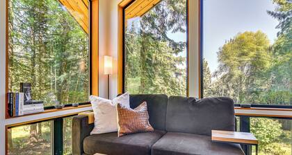 Modern PNW Cabin on 10 Wooded Acres