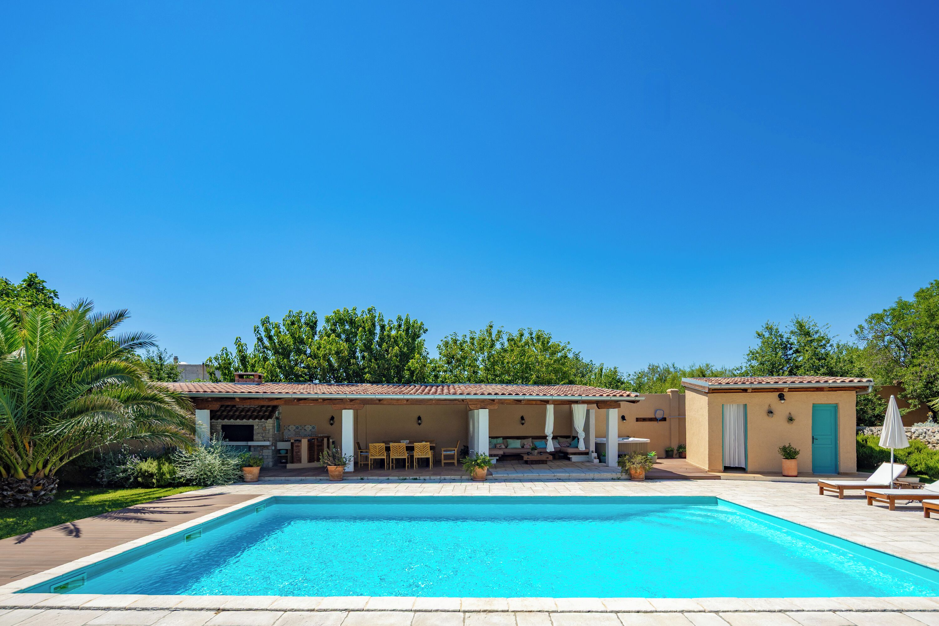Villa Familiale, 4 chambres, four à micro-ondes (Villa Dalmatia | Luxury Stone Villa) | Piscine