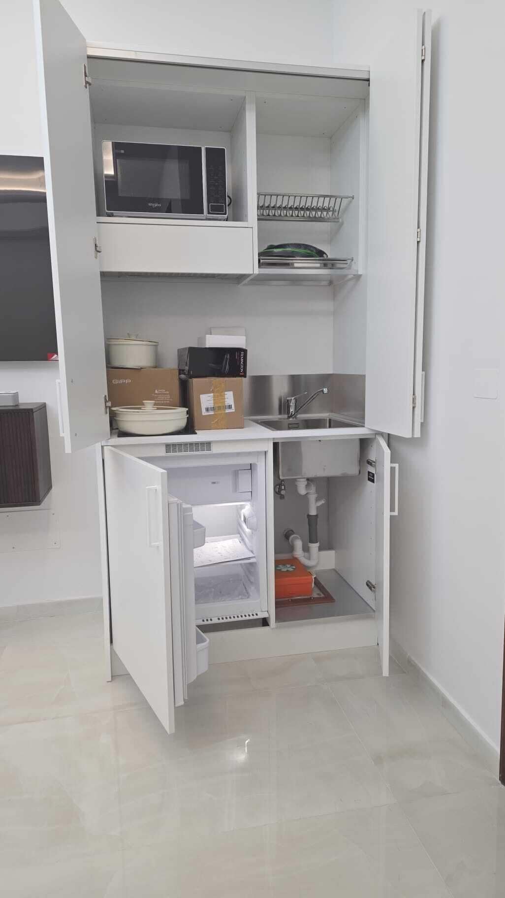 Deluxe appartement, uitzicht op tuin | Interieur