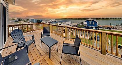 Sound Side Sunset | Soundside Views + Spacious Decks