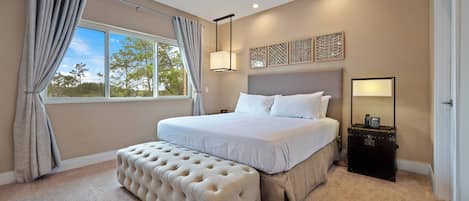 3 bedrooms, iron/ironing board, bed sheets