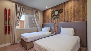 3 bedrooms, iron/ironing board, bed sheets