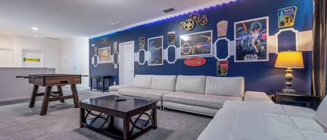 TV, video game console