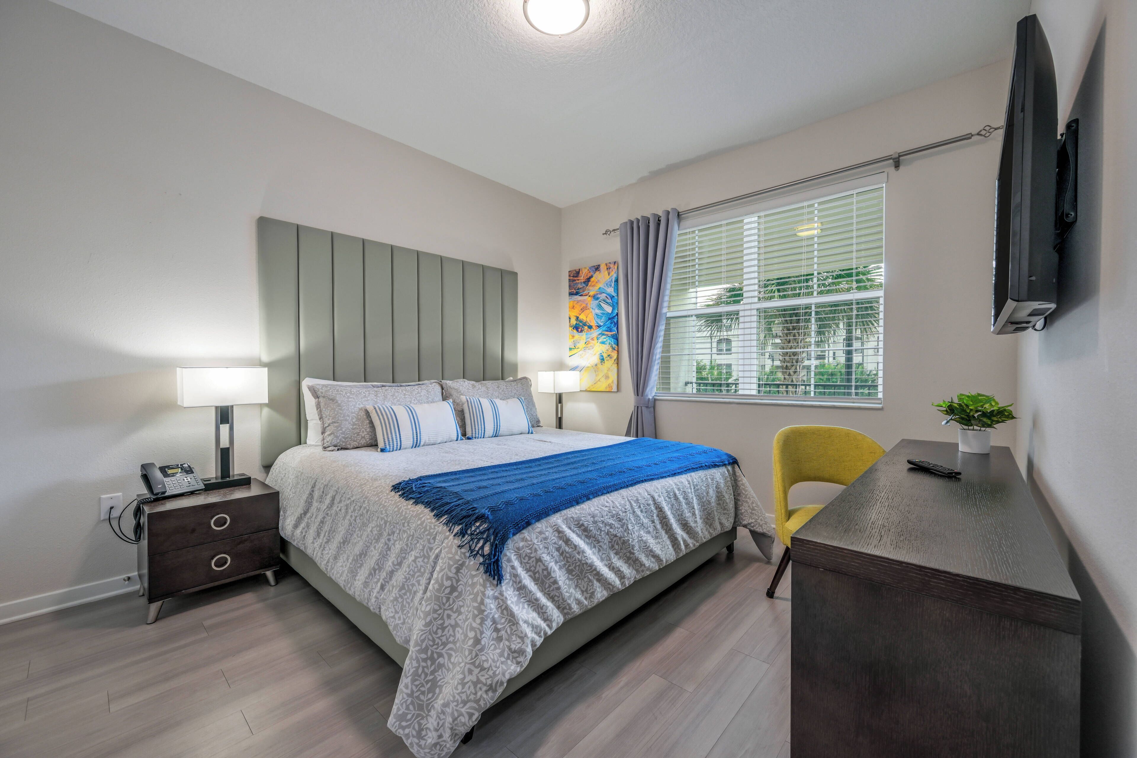 3 bedrooms, iron/ironing board, bed sheets