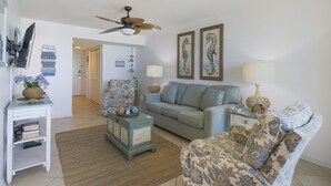 Condo, 1 habitación | Área de sala de estar