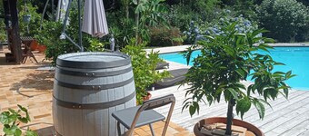 3-star-rated Landes-style house with a private pool