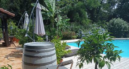 Maison Landaise classée 3 étoiles avec piscine privative