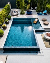 3 outdoor pools
