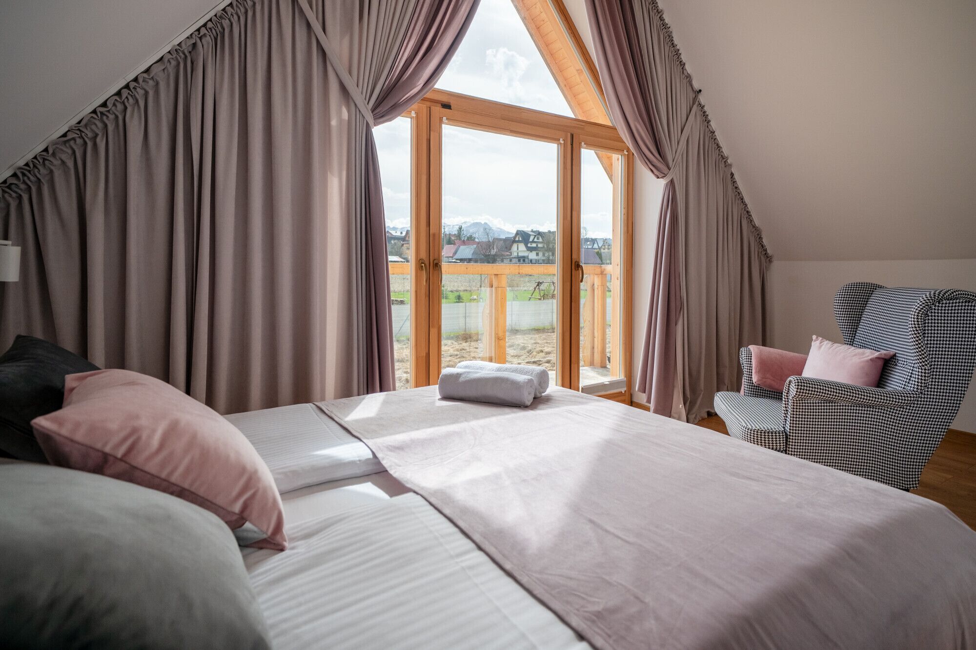 Chalet, Bergblick