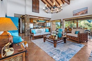 Living area - Villa Cielo (Jarabacoa)
