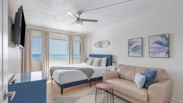 2 bedrooms, desk, iron/ironing board, WiFi (free)